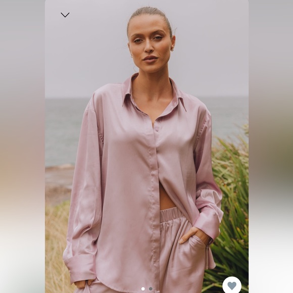 Daily Drills Tops - Daily drills silky set in lavender